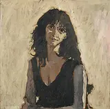 Robert F.M. McInnis, Little Black Dress, 1984, oil on canvas