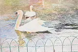 Mary Frances West Pratt, Amazing Grace, 1992, watercolour on paper