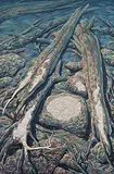 Rene Thibault, Waterlogged, Clearwater Lake, acrylic on canvas