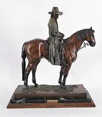 Vilem Zach, Inseparable #3/36, bronze sculpture