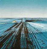 William H. Webb, Opus 5 Winter, 2009, acrylic on canvas