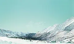 William H. Webb, On Fortress Mountain, 1989, acrylic on canvas