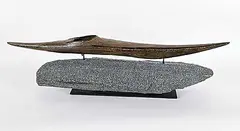 Neil Clifford, Waterlines, bronze and stone sculpture