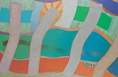 Douglas Gibb Morton, The River, 1992, oil on wood board
