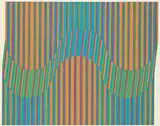 Katie von der Ohe, Third Movement #37/45, 1969, colour silkscreen on paper