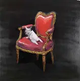 Vanessa Stockard, Untitled - Bulldog Looking Back, 2018, oil on wood board