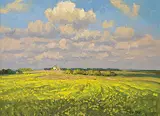Ernest Luthi, Summer in the Prairie, N.E. of Simpson
