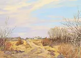 Ernest Luthi, A Country Road in the Krasne District, N.West of Wishart, Sask