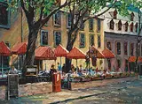 Richard S. McDiarmid, Rendezvous, oil on canvas