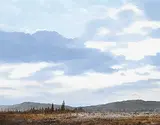 Ted Raftery, Passing Rain, Near Bragg Creek
