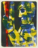John Harold Thomas Snow, Cassander #12/26, 1968, colour lithograph on paper