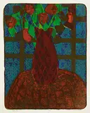 John Harold Thomas Snow, Haida #11/14, 1967, colour lithograph on paper