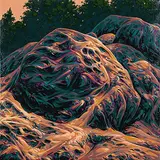 Rene Thibault, Seaside Rocks #1, acrylic on canvas