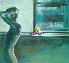 Beverly Tosh, Little Dancer II, 1986, oil on canvas