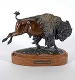 Don Toney, The Thunder on the Plains #AP/50, 2000, bronze sculpture