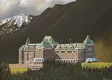 Denis Walliser, Banff Springs Hotel, 1981, oil on canvas