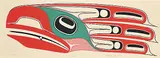 Robert Davidson, Wiid #67/95, 2002, colour silkscreen on paper