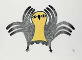 Lucy Qinnuayuak, Owl at Daybreak #16/50