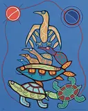 Roy Thomas, Thunder Spirit #45/120, 2000, colour silkscreen on paper