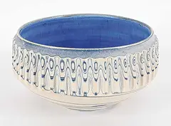 Robin Hopper, Untitled - Shell Bowl, glazed ceramic