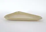 Luke Orton Lindoe, Untitled - Beige Platter, glazed ceramic