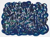 Dagmar Dahle, Winter, 2022, gouache on paper
