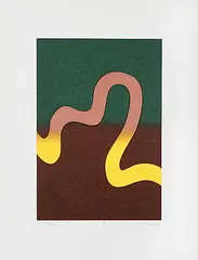 Gus Guerin, Silent Autumn #19/25, 1969, colour silkscreen on paper