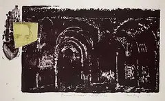 Robert McNealy, Personal Histories and Politics #ST 2 5/8, 1995, lithograph and computer print