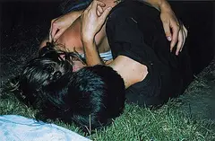 Morris Nguyen, Melting into Each Other on the Grass, 2020, colour photograph on paper