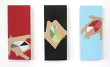 Nicholas Wade, 3 Studies [Triptych], 2023, acrylic on wood board