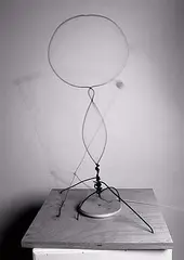 Adam Whitford, Double Arc and Sphere [After Calder] #1/3, 2021, archival inkjet print