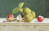Alexander Baxter, Untitled - Hazelnut, 2006, oil on canvas