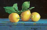 Alexander Baxter, Untitled - Lemons, 2007, oil on canvas