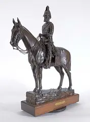 Don Begg, Colonel James A Farquharson MacLeod, Commissioner NWMP 1876 - 1880 #6/10, 2004, bronze sculpture