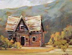 Susie Cipolla, Caribou Country, 2018, acrylic on canvas