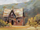 Susie Cipolla, Caribou Country, 2018, acrylic on canvas