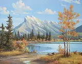 Duncan MacKinnon Crockford, Untitled - Mount Rundle