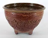 Ted Diakow, Untitled - Three Legged Bowl, glazed ceramic