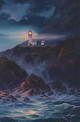 On Looking Out by Jonn Einerssen, oil on canvas, sold May 2023