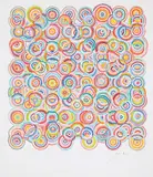 Velma Alvada Foster, Circling Options, 1971, coloured pencil on paper