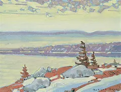 Robert Genn, Pacific Rim Complimentary, 1975, oil on canvas