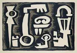 Edward August Landon, The Keys #Edition 30, colour silkscreen on paper