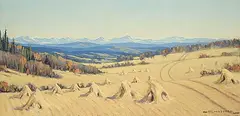 Matt Lindstrom, Millarville, oil on canvas
