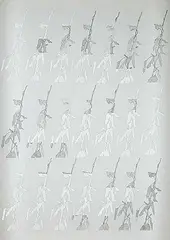 Jane McQuitty, Wolf Willow 3, 2006, graphite and gouache on paper