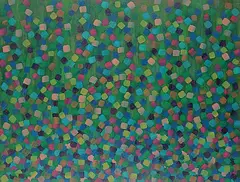 Raymond Ng, Variations #20, acrylic on canvas