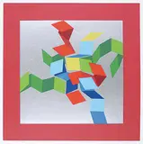 Katie von der Ohe, Carnival Square #14/40, 1968, colour silkscreen on paper