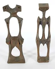 Fred Owen, Untitled - Two Figures, bronze sculpture