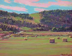 Stan Phelps, South of Bragg Creek, 2021, acrylic on canvas