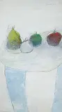 Bruce Pashak, Mexico, 1983, mixed media on paper