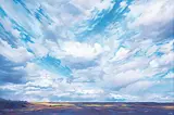 Linda Anderson Stewart, Beloved Big Sky, 2014, oil on canvas